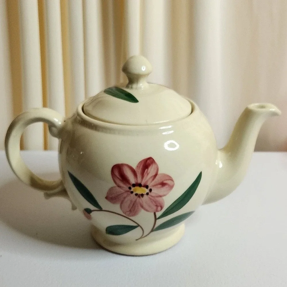 Shawnee Pottery Hand Painted Teapot